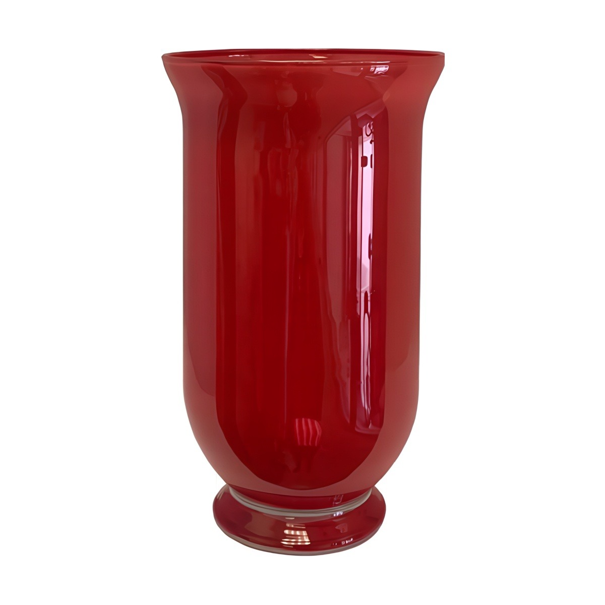 Vase Talia – Rouge, verre coloré