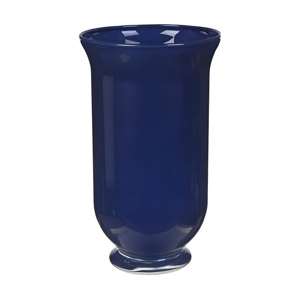Talia Vase – Royal Blue, coloured glass
