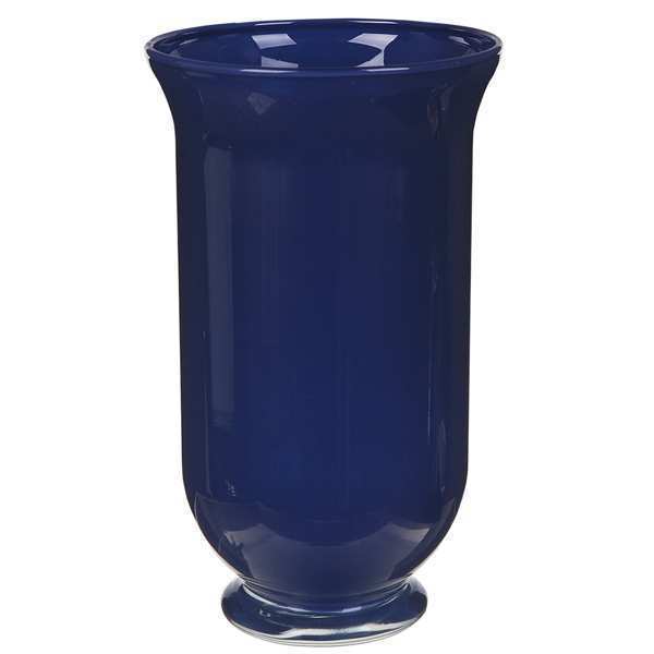 Jarrón Talia – Azul Real, vidrio de color