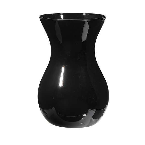 Vase Tiffany – Noir, verre coloré