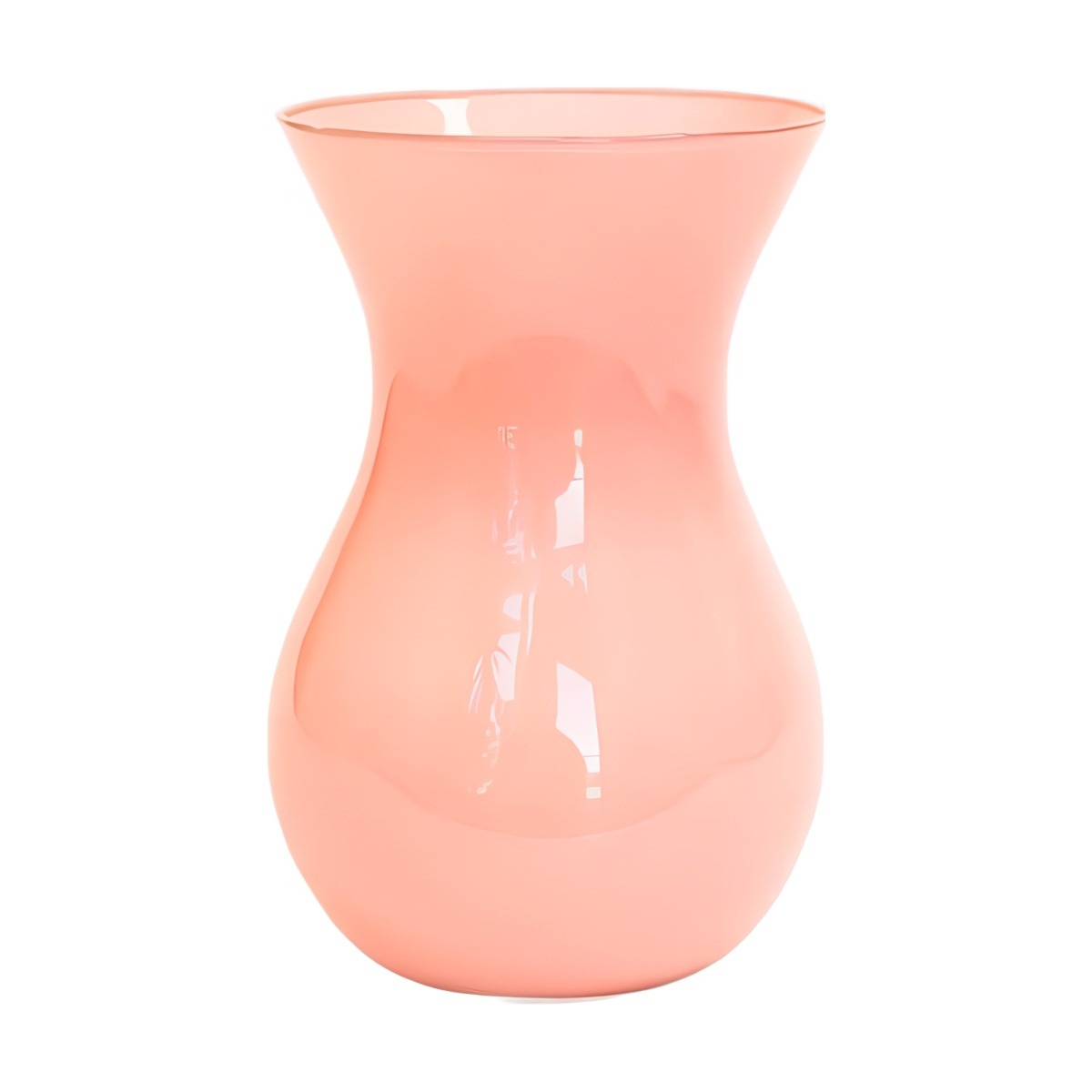 Tiffany Vase – Blush Pink, coloured glass