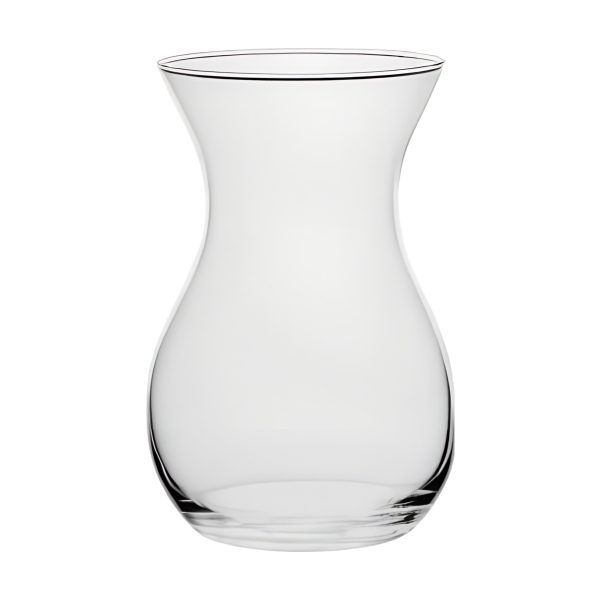 Tiffany Vase - Clear, clear glass