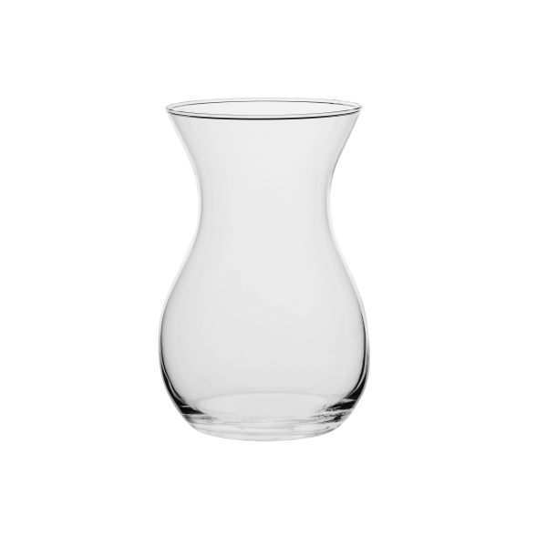 Tiffany Vase - Clear, clear glass