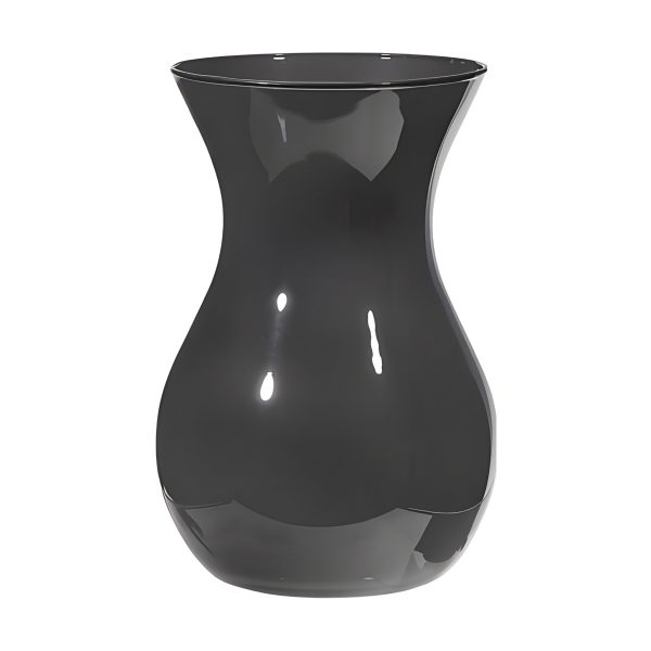 Vase Tiffany – Gris foncé, verre coloré