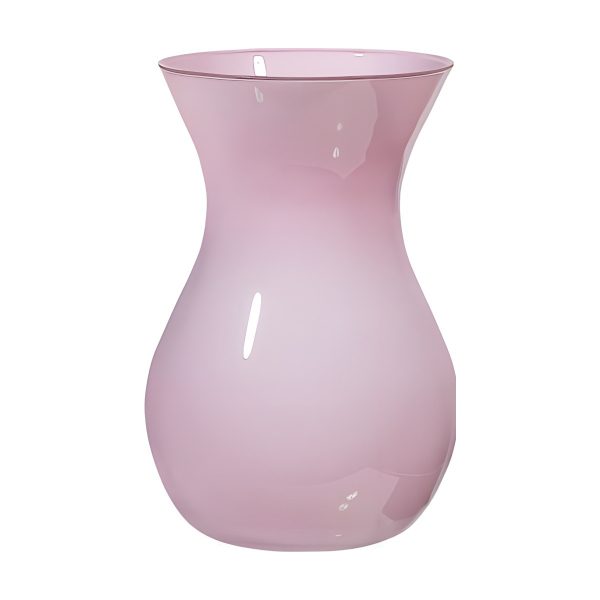 Vase Tiffany – Rose, verre coloré