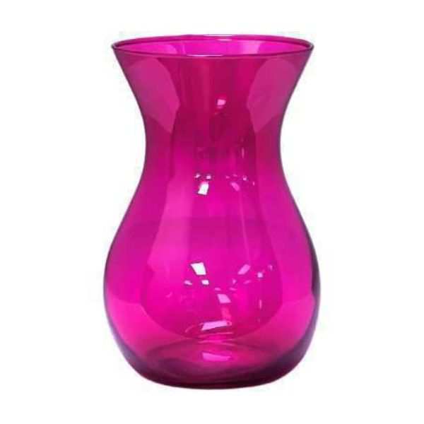 Vase Tiffany – Baie Sauvage Transparente, verre coloré