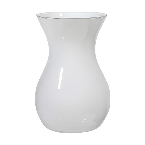 Vase Tiffany – Blanc, verre coloré