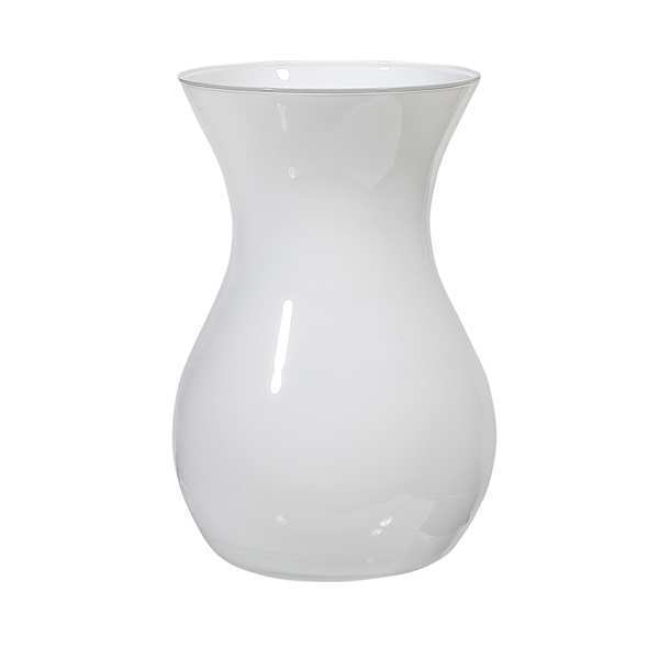 Vase Tiffany – Blanc, verre coloré