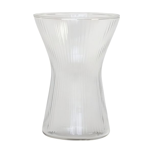 Tosia Vase -Clear, clear glass