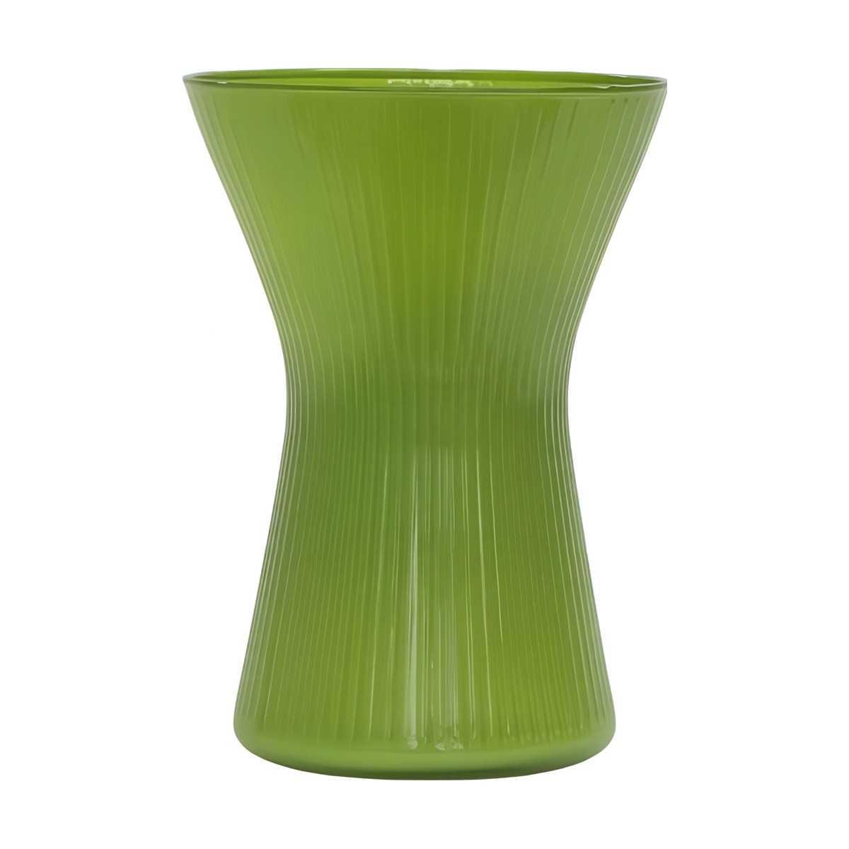 Vase Tosia – Vert citron vert, verre coloré