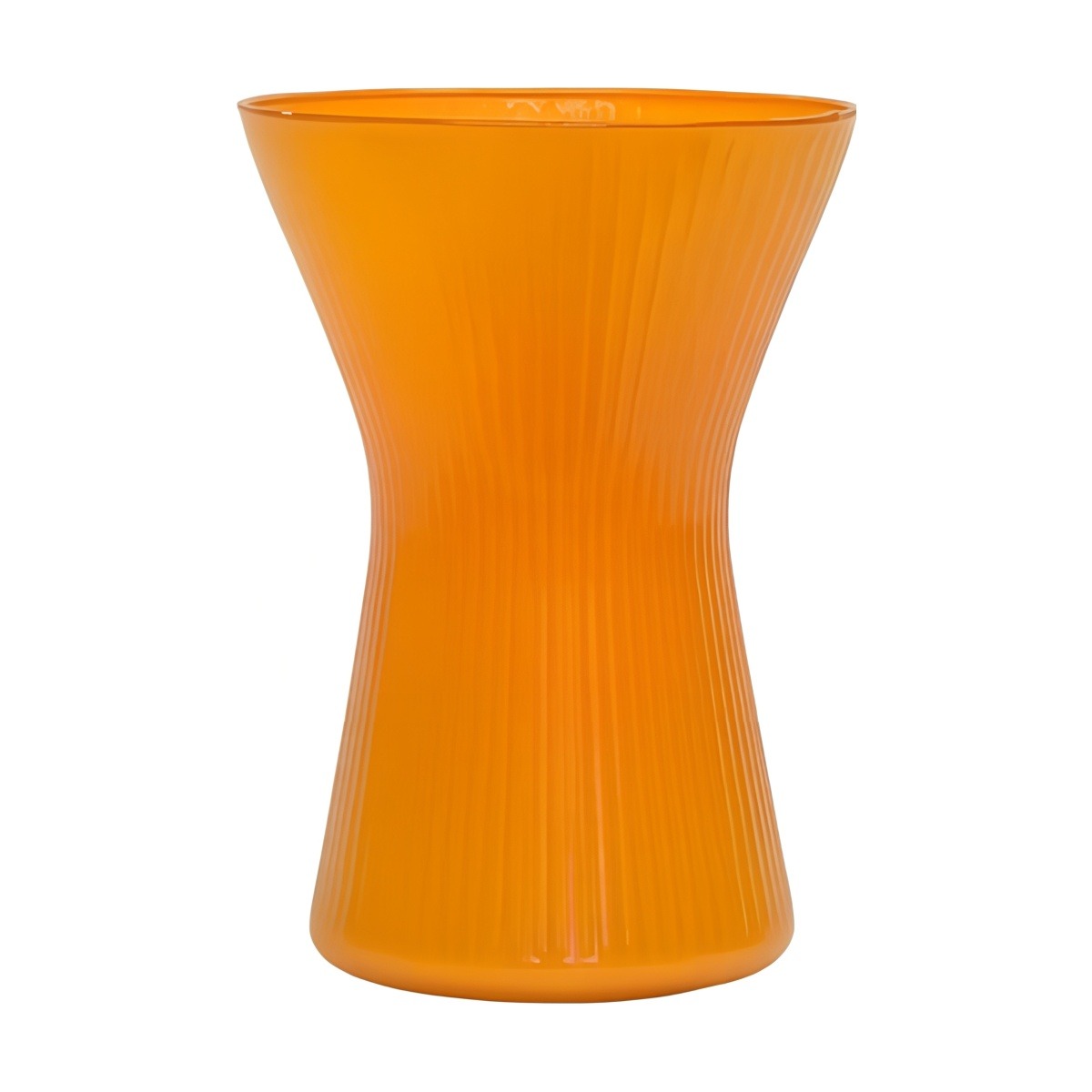Tosia Vase – Orange, coloured glass