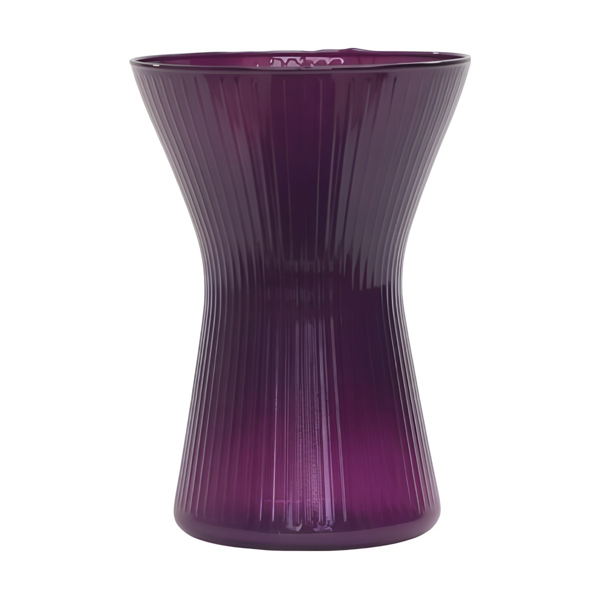Tosia Vase – Plum, coloured glass