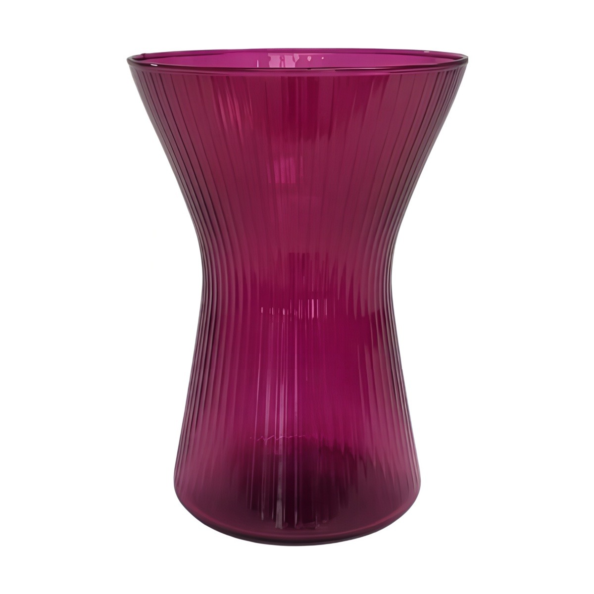 Tosia Vase – Transparent Wild Berry, coloured glass