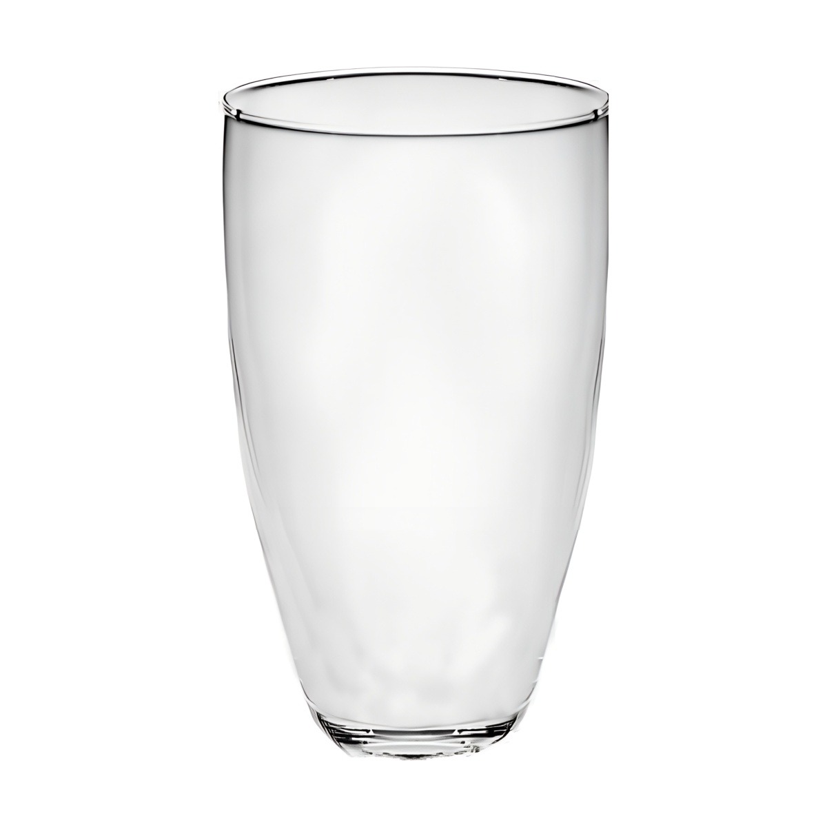 Vienna Vase - Clear, clear glass