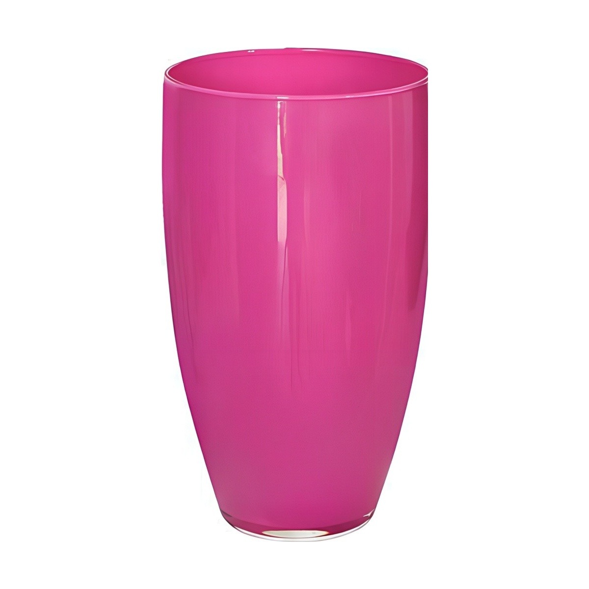 Vienna Vase – Hot Pink, coloured glass