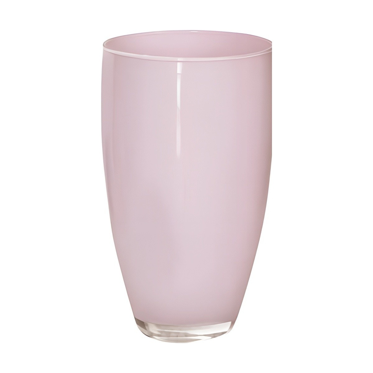 Vienna Vase – Light Pink, coloured glass