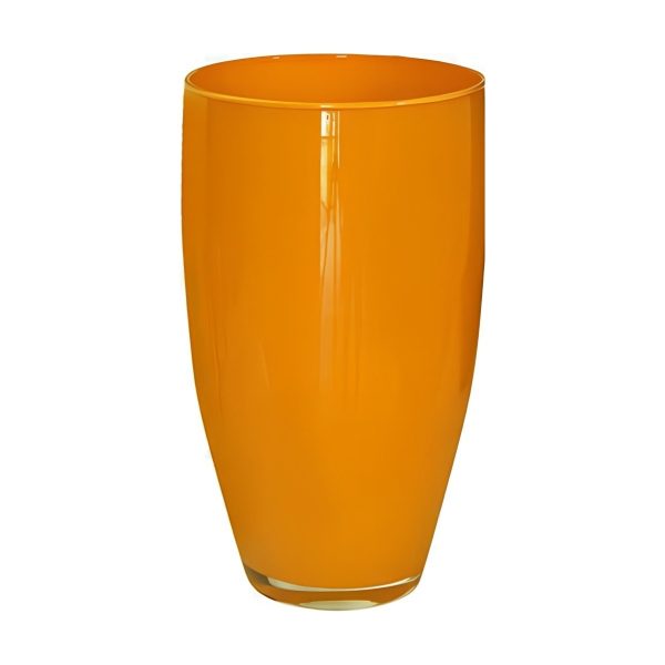 Vase Vienne – Orange, verre coloré