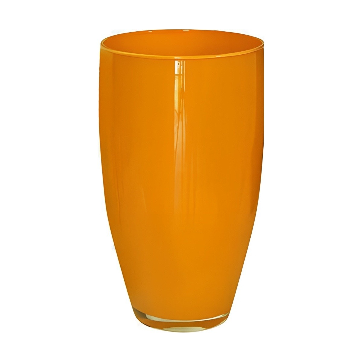 Vienna Vase – Orange, coloured glass
