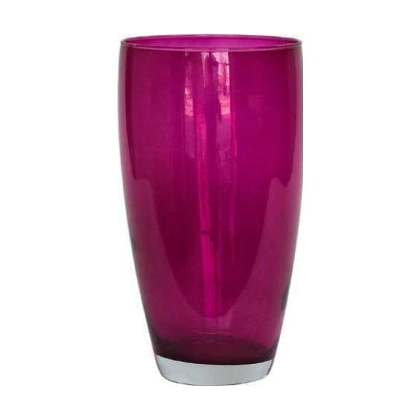 Vase Vienne – Baie Sauvage Transparente, verre coloré