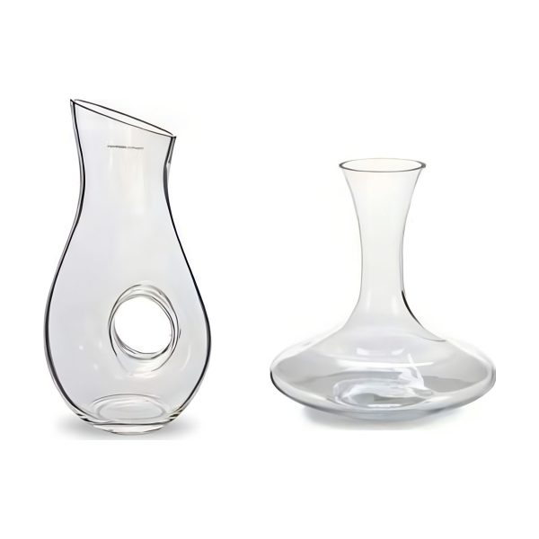 Z11-931 Z26-19 Z22-23 Decantador de vino transparente Carafe Pinto, vidrio transparente