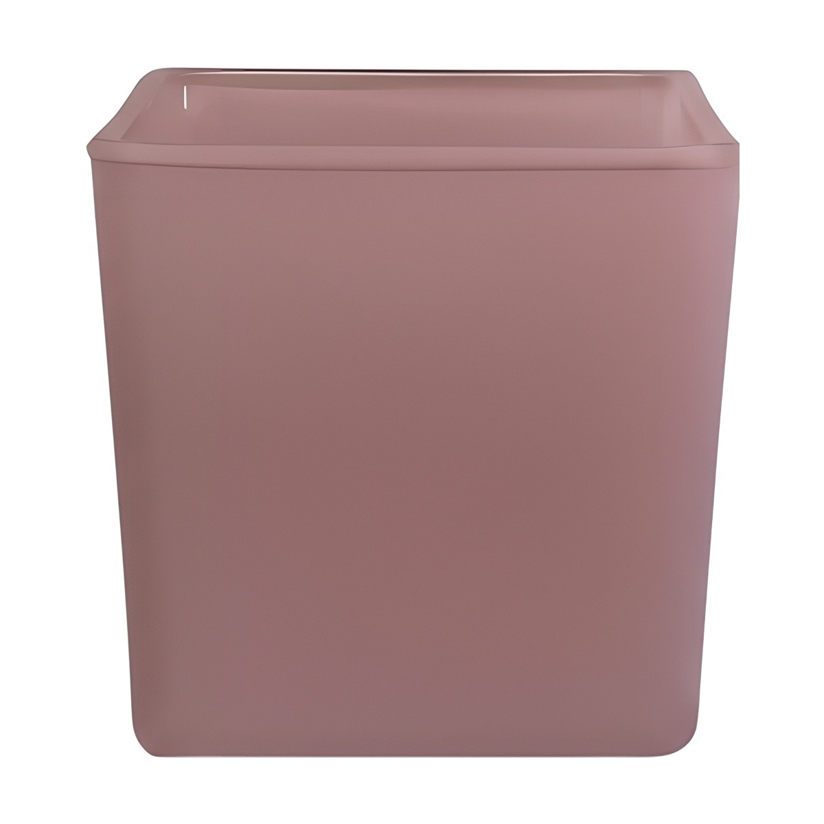 4X4X4 Sq. Glass – Pink Matte, coloured glass
