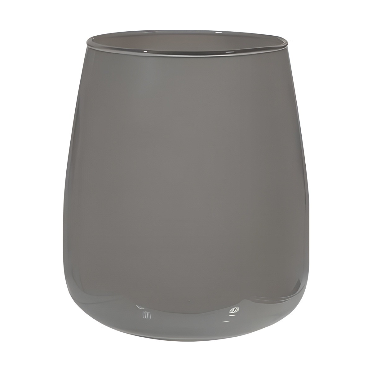 Andorra Vase – Grey, coloured glass