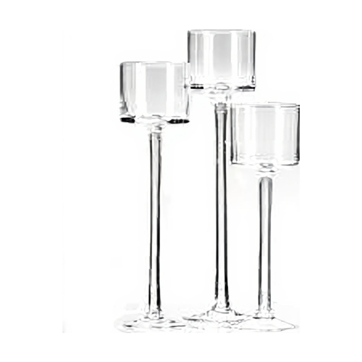 Bougeoir - Verre Transparent – Verre transparent