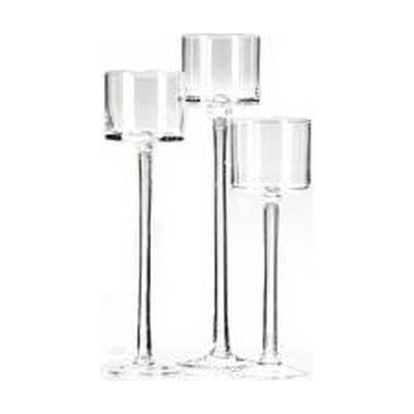 Candle Holder - Clear Glass – Clear Glass
