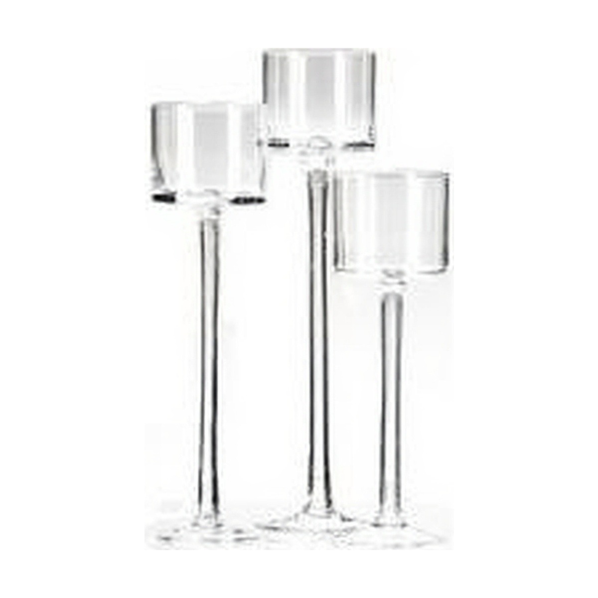 Candle Holder - Clear Glass – Clear Glass