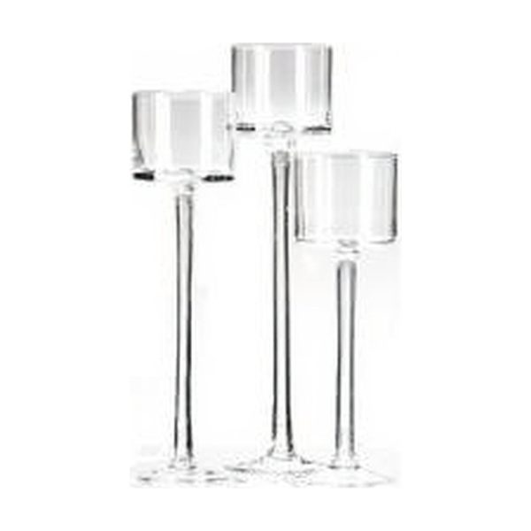 Candle Holder - Clear Glass – Clear