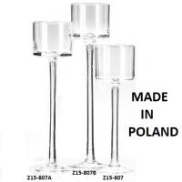 Candle Holder - Clear Glass – Clear