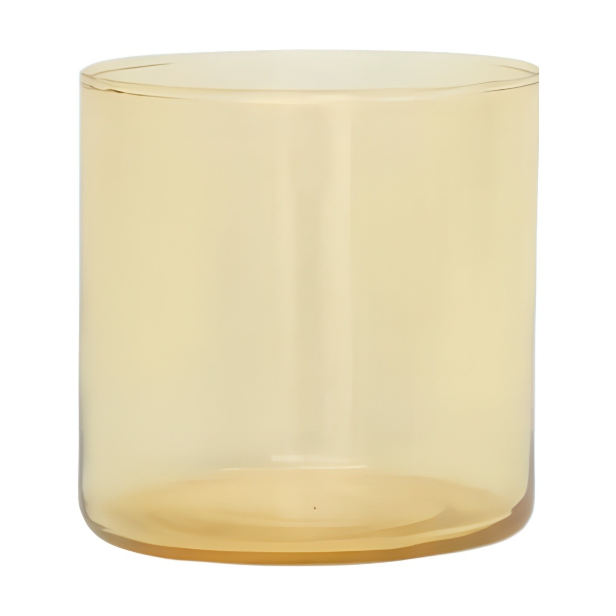 Cylinder Vase, coloured glass