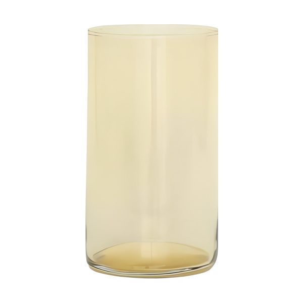 Cylinder Vase, coloured glass