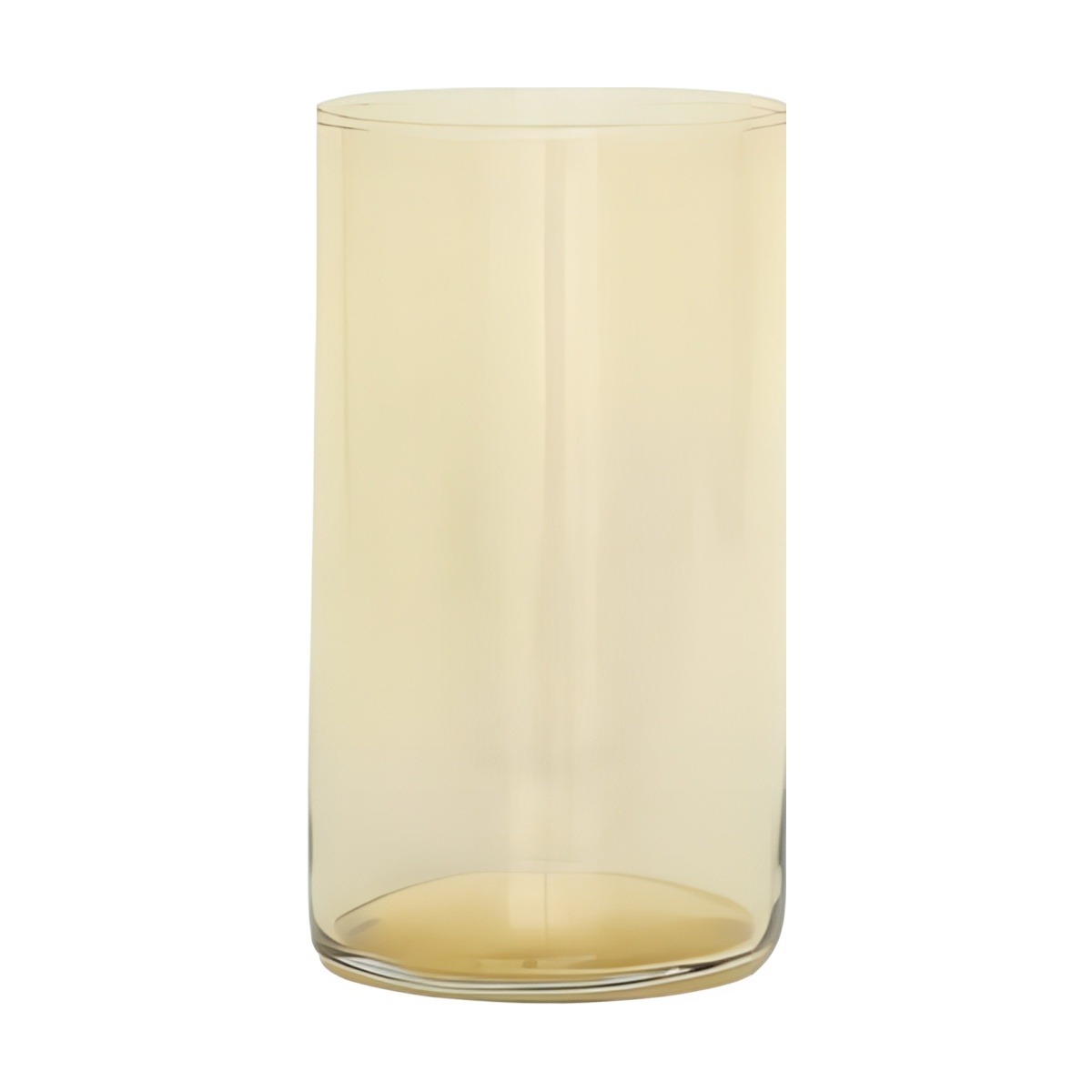Cylinder Vase, coloured glass