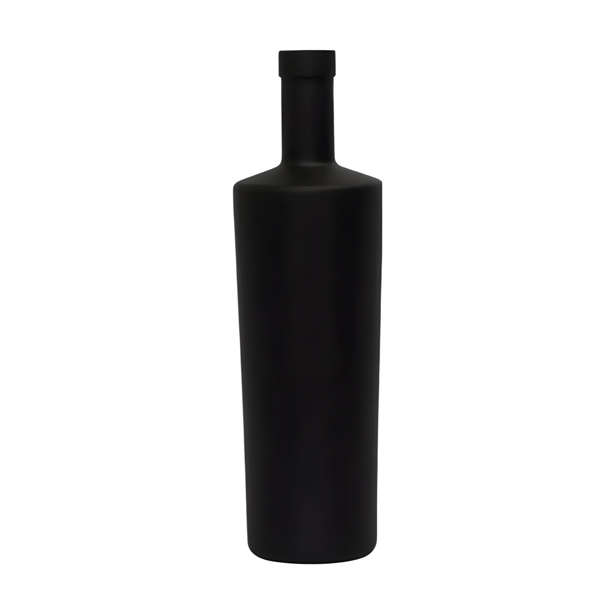 Dubai Bottle – Black Matte, coloured glass