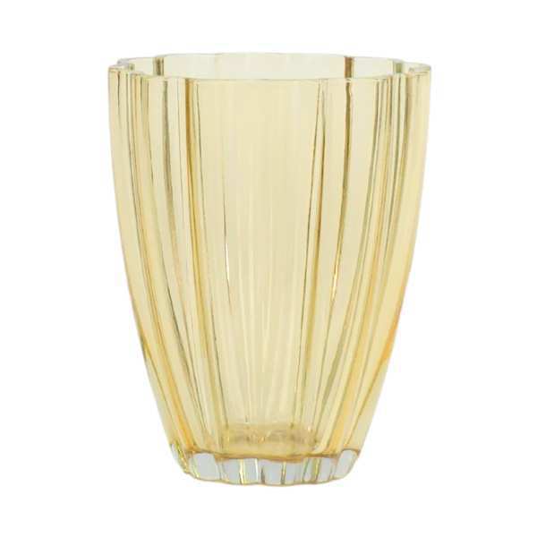 Flower Vase, coloured glass