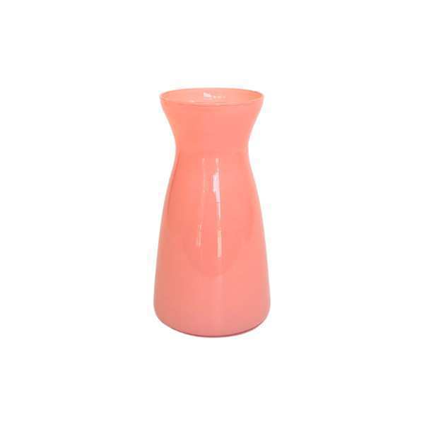 Jarrón Koob's – Rosa rubor, vidrio de color