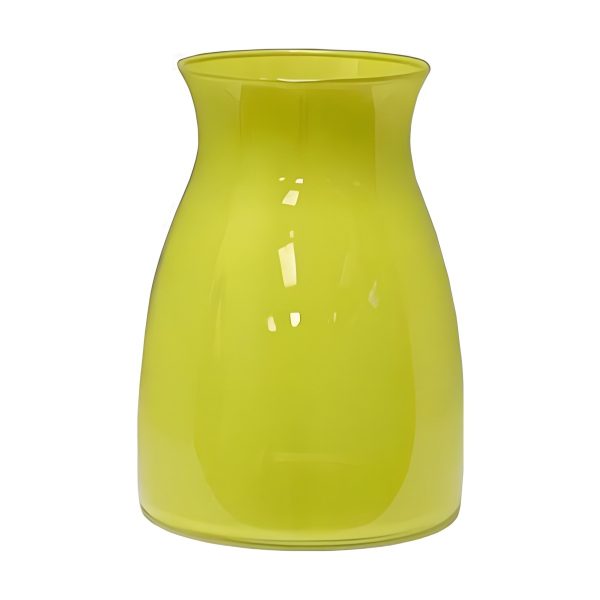 Romeo Vase – Green, coloured glass
