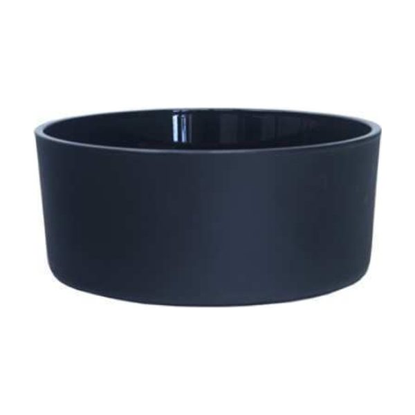 Sienna Bowl – Black Matte, coloured glass