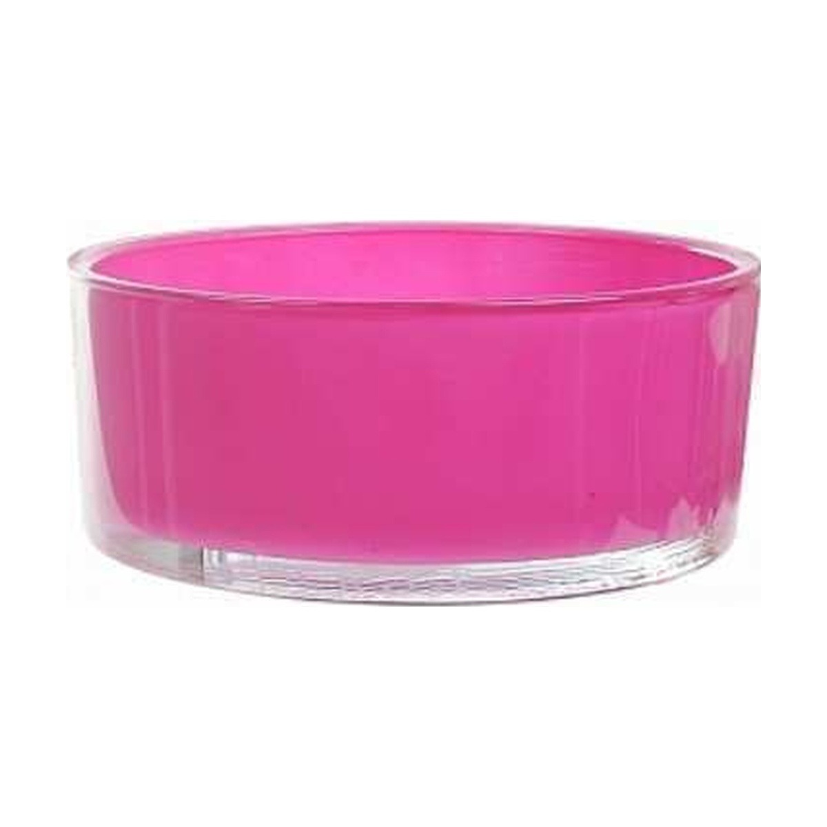 Sienna Bowl – Hot Pink, coloured glass