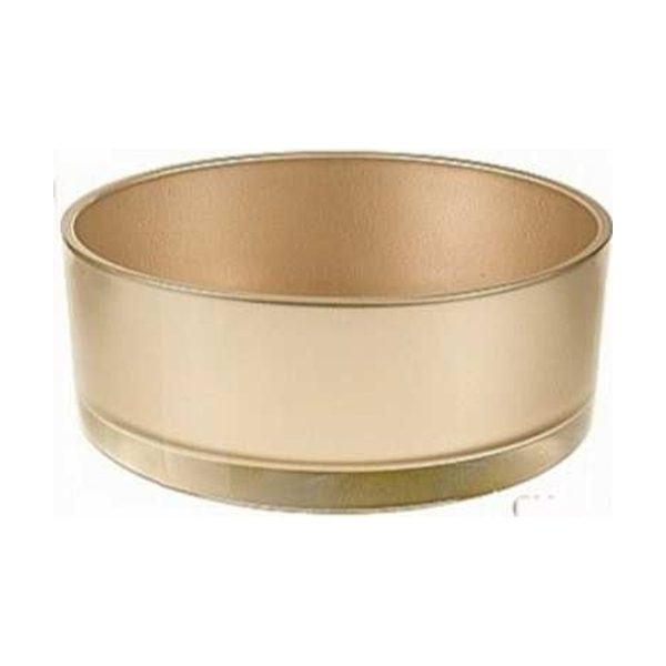 Sienna Bowl – Metallic Champagne, coloured glass