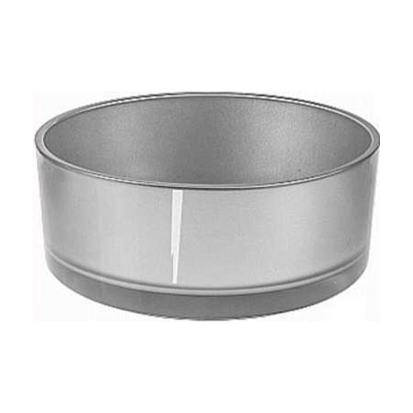 Sienna Bowl – Metallic Silver, coloured glass
