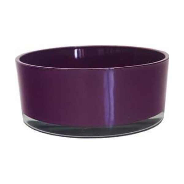 Sienna Bowl – Plum, coloured glass