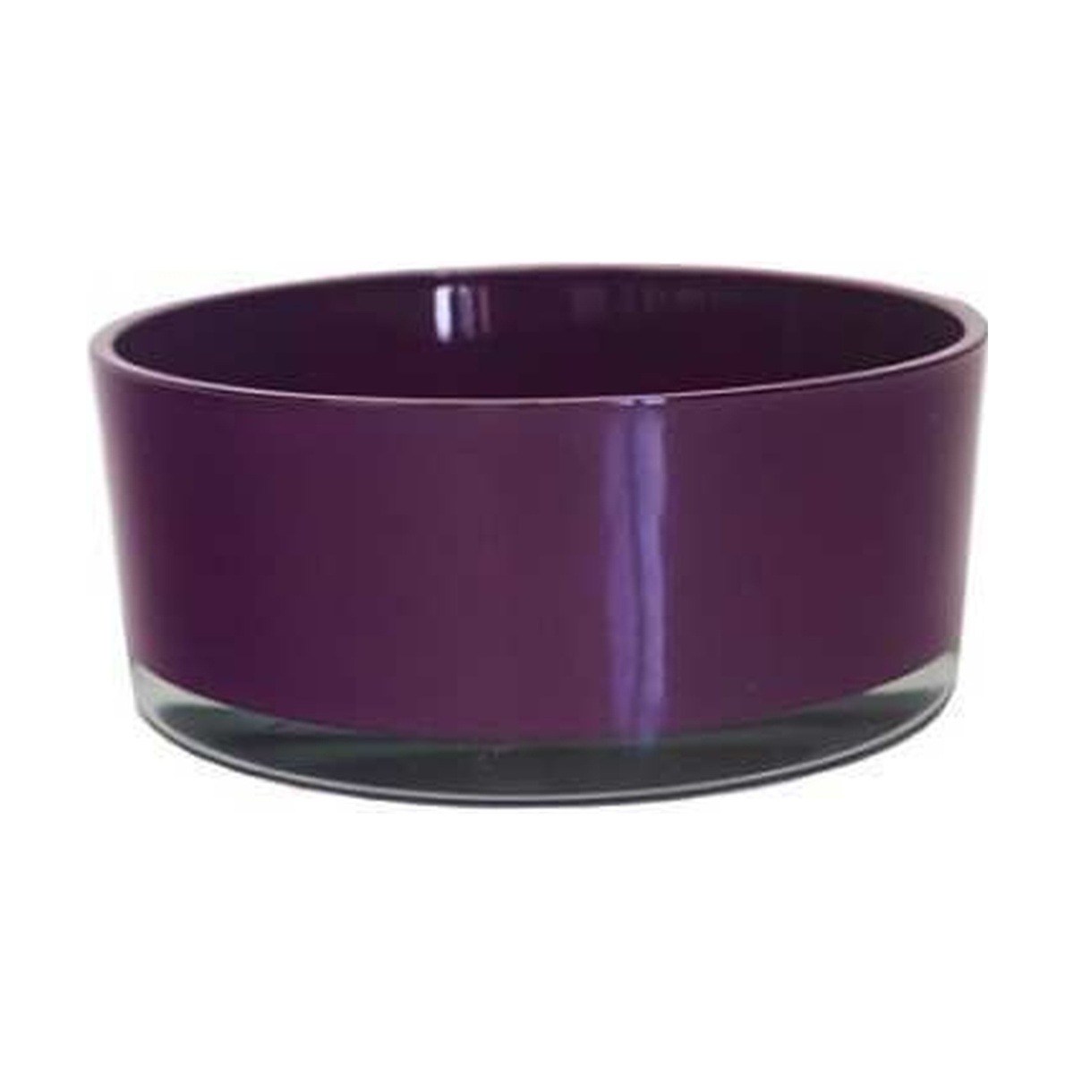 Sienna Bowl – Plum, coloured glass