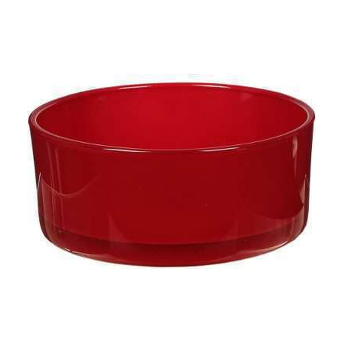 Tazón Sienna – Rojo, vidrio de color