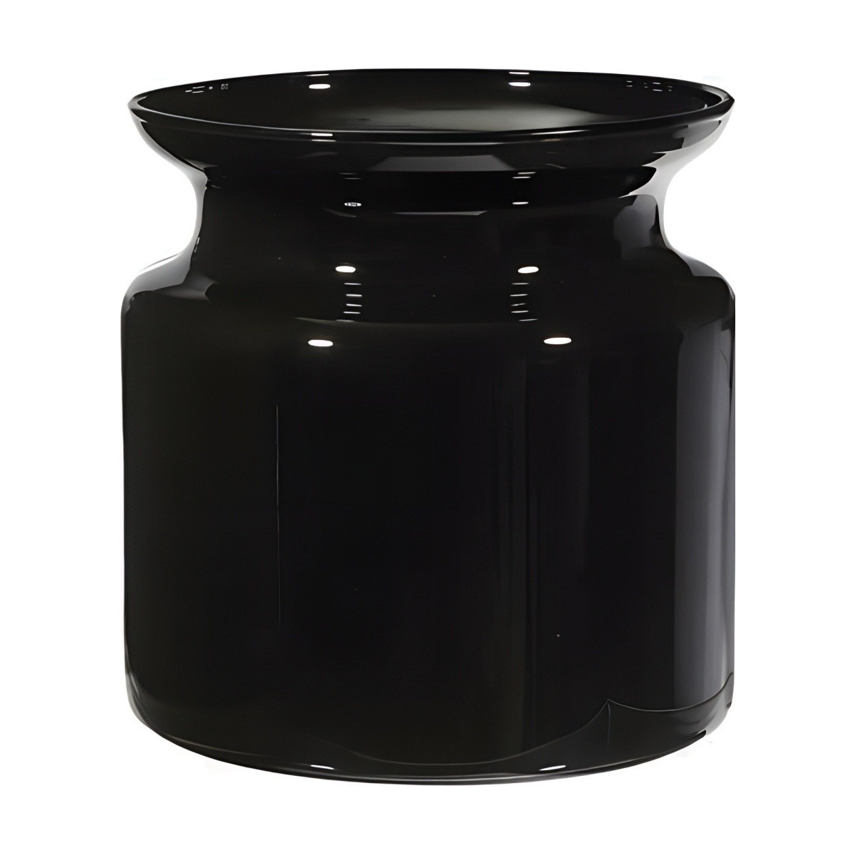Petit pot en verre, verre coloré