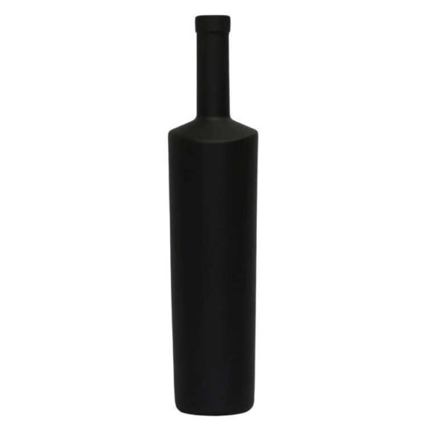 Botella Sydney - / - Florero Bud – Negro Mate, vidrio de color