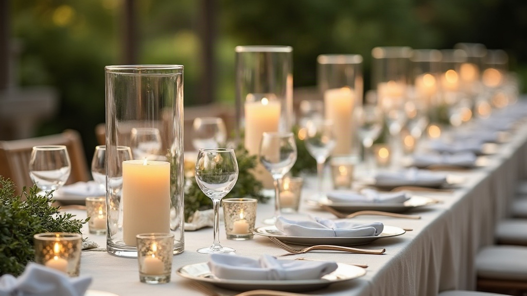 How to Choose Candles for Event & Wedding Styling