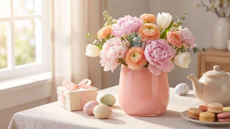 Medium Andorra Vase: Spring Brunch Table Centrepiece