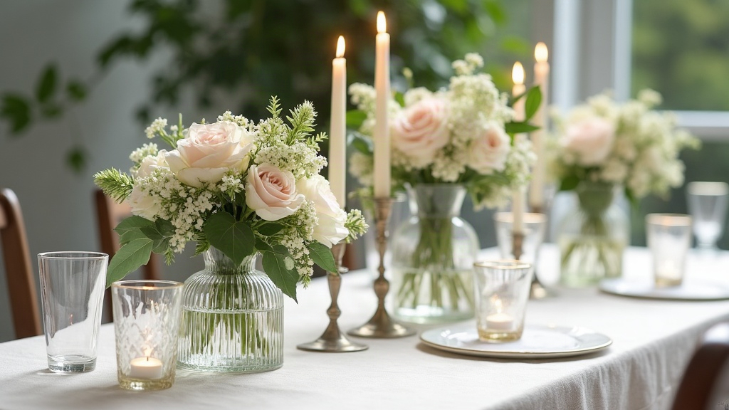 Wedding Centrepiece Ideas Using Bud Vases